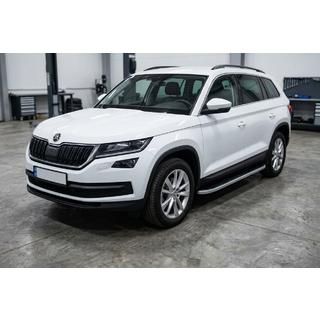 Tayga Grey -sivuaskelmat (2 kpl, alumiini) kuva 1
