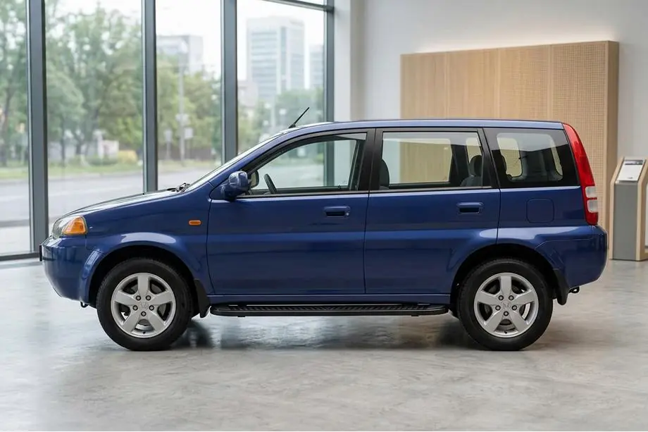 Honda HR-V 1998–2006 Tayga Black sivuaskelmat (2 kpl, alumiini) Image