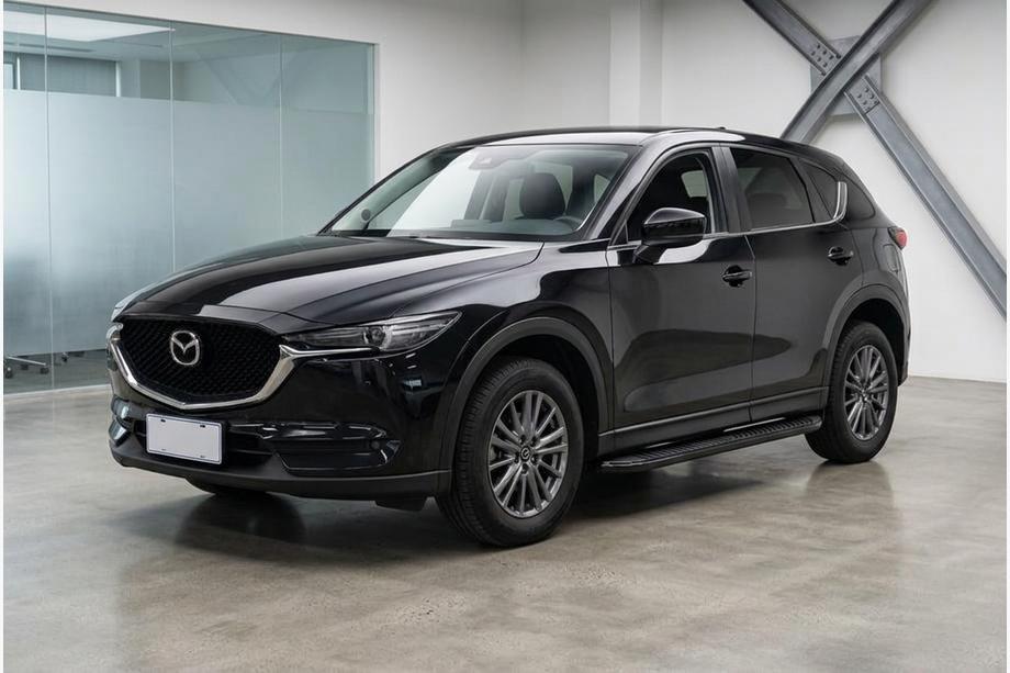 Mazda CX-5 2017–2025 Tayga Black sivuaskelmat (2 kpl, alumiini) Image