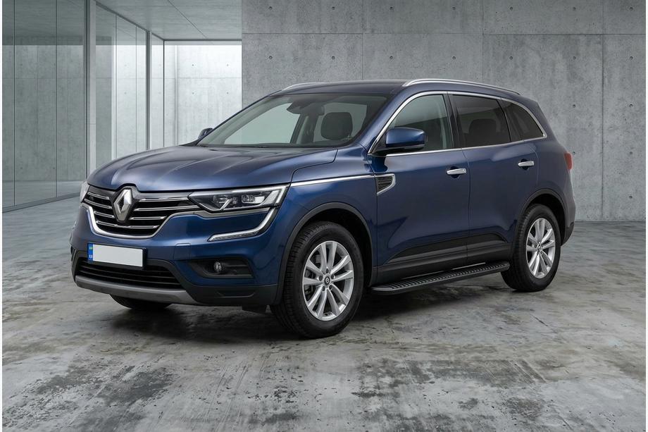 Renault Koleos 2016–2024 Tayga Black sivuaskelmat (2 kpl, alumiini) Image