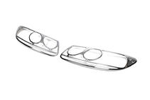 Hyundai Santa Fe 2 2006–2012 Kromiset ajovalolistat (2006-2010, 2 kpl, muovi) kuva 2