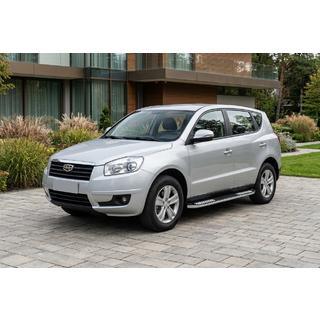 Tayga V2 sivukynnykset (2 kpl, alumiini) Geely Emgrand X7 2011– kuva 1