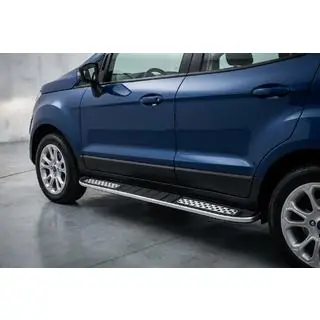 Tayga V2 sivukynnykset (2 kpl, alumiini) Ford Ecosport 2013–2022 kuva 1