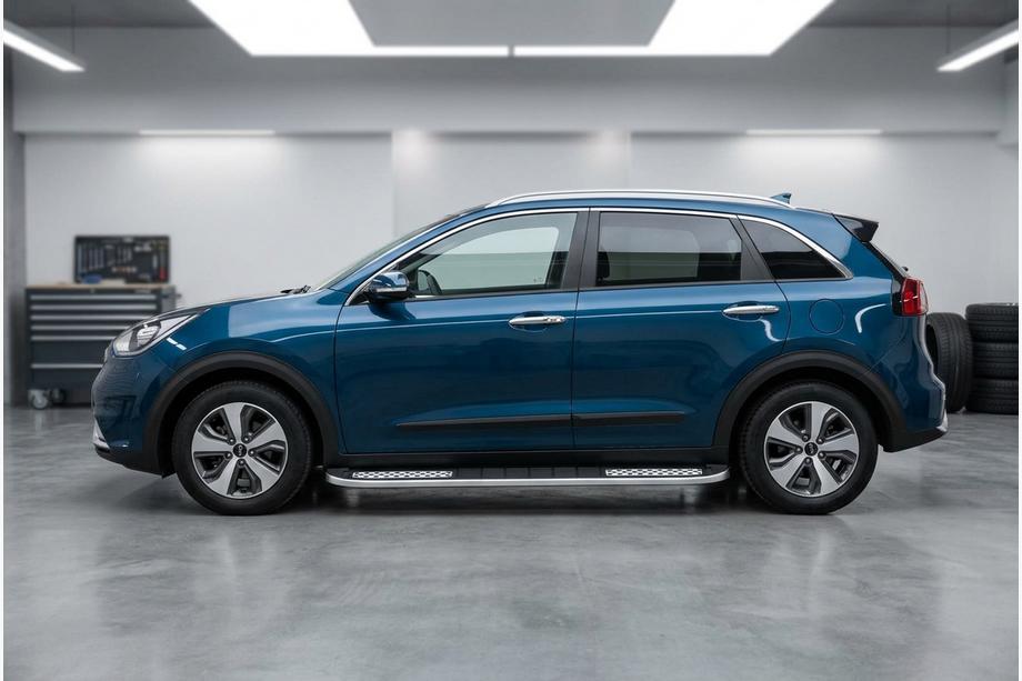 Kia Niro 2016–2021 Tayga V2 sivukynnykset (2 kpl, alumiini) Image