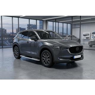 Tayga V2 sivukynnykset (2 kpl, alumiini) Mazda CX-5 2017–2025 kuva 1