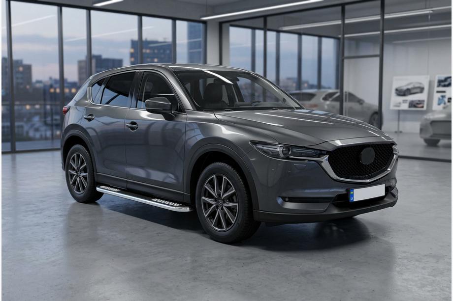 Mazda CX-5 2017–2025 Tayga V2 sivukynnykset (2 kpl, alumiini) Image