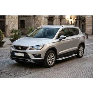 Tayga V2 sivukynnykset (2 kpl, alumiini) Seat Ateca 2016– kuva 1