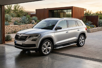 Skoda Kodiaq 2016–2023 Tayga V2 sivukynnykset (2 kpl, alumiini) kuva 1