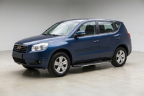 Geely Emgrand X7 2011– Sivuportaat Bosphore Grey (2 kpl, alumiini) kuva 1