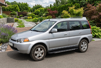 Honda HR-V 1998–2006 Sivuportaat Bosphore Grey (2 kpl, alumiini) kuva 1