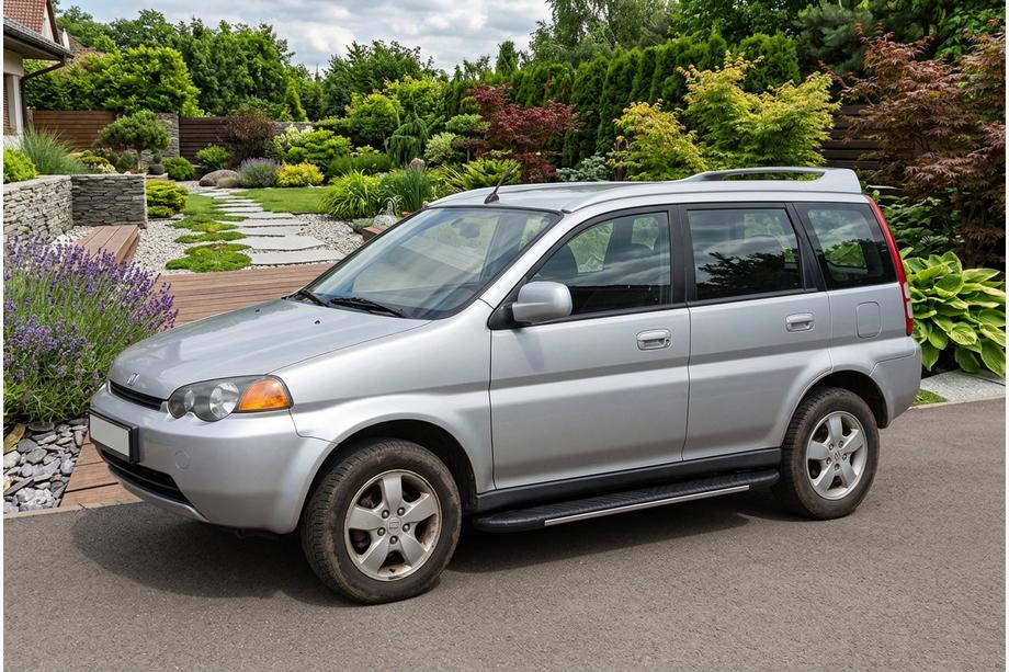 Honda HR-V 1998–2006 Sivuportaat Bosphore Grey (2 kpl, alumiini) Image
