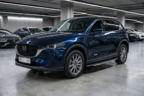 Mazda CX-5 2017–2025 Sivuportaat Bosphore Grey (2 kpl, alumiini) kuva 1