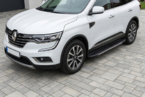 Renault Koleos 2016–2024 Sivuportaat Bosphore Grey (2 kpl, alumiini) kuva 1