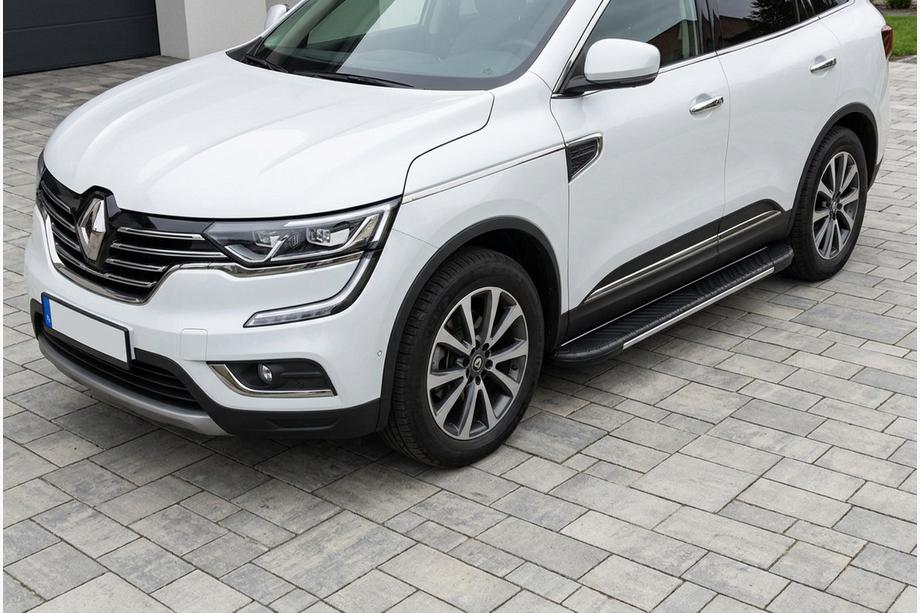 Renault Koleos 2016–2024 Sivuportaat Bosphore Grey (2 kpl, alumiini) Image