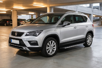 Seat Ateca 2016– Sivuportaat Bosphore Grey (2 kpl, alumiini) kuva 1