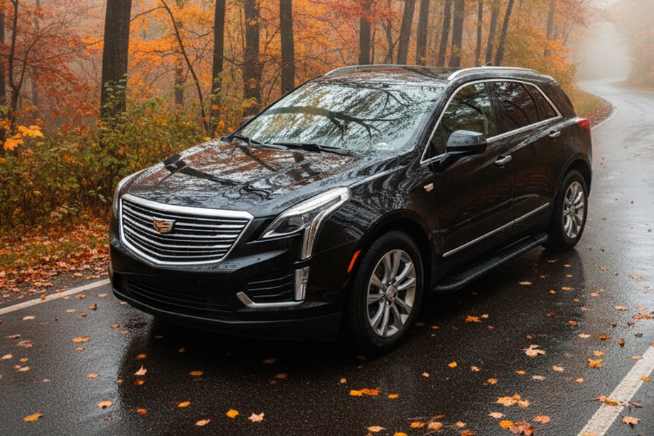 Cadillac XT5 2016– Bosphore Black -sivukynnykset (2 kpl, alumiini) Image