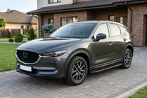 Mazda CX-5 2017–2025 Bosphore Black -sivukynnykset (2 kpl, alumiini) kuva 1