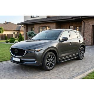 Bosphore Black -sivukynnykset (2 kpl, alumiini) Mazda CX-5 2017–2025 kuva 1