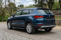 Seat Ateca 2016– Bosphore Black -sivukynnykset (2 kpl, alumiini) kuva 1