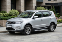 Geely Emgrand X7 2011– Rainbow sivuporrassarja (2 kpl, alumiini) kuva 1