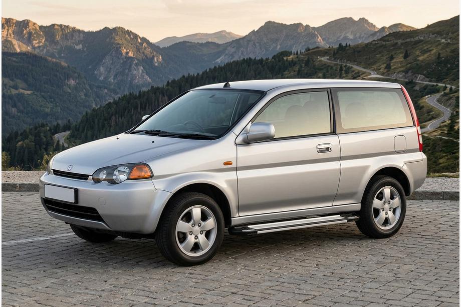 Honda HR-V 1998–2006 Rainbow sivuporrassarja (2 kpl, alumiini) Kuva 1