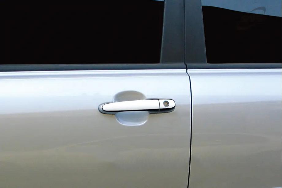 Kia Sportage 2004–2010 Kromiset ovenkahvan suojakuoret (4 kpl) kromattu muovi Kuva 2
