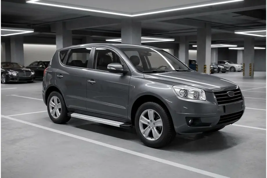 Geely Emgrand X7 2011– Maya V2 sivuportaat (2 kpl, alumiini) Image