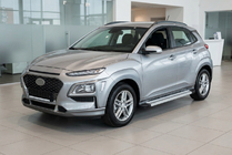 Hyundai Kona 2017–2023 Maya V2 sivuportaat (2 kpl, alumiini) kuva 1