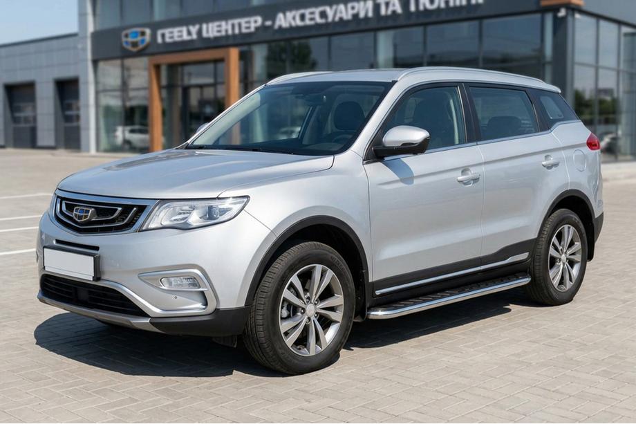 Geely Emgrand X7 2011– Maydos V1 -sivuporrast (2 kpl, alumiini) Image
