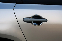 Mazda 3 2003–2009 Ovenkahvan upotuskupit (4 kpl, ruostumaton teräs) kuva 1