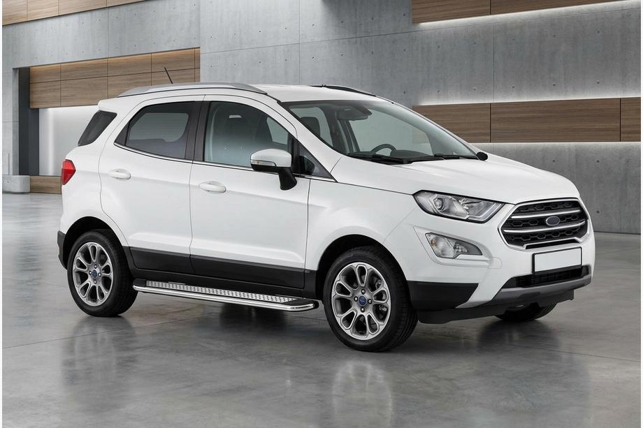 Ford Ecosport 2013–2022 Maydos V2 sivuportaat (2 kpl, alumiini ↗ ruostumaton teräs) Image
