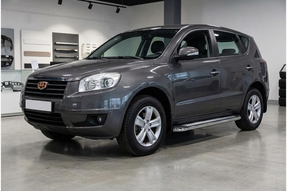 Geely Emgrand X7 2011– Maydos V2 sivuportaat (2 kpl, alumiini ↗ ruostumaton teräs) Image