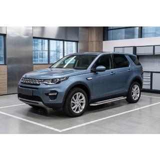 Maydos V2 sivuastinlaudat (2 kpl, alumiini / ruostumaton teräs) Land Rover Discovery Sport 2014– kuva 1