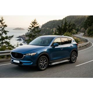 Maydos V2 sivuportaat (2 kpl, alumiini ↗ ruostumaton teräs) Mazda CX-5 2017–2025 kuva 1