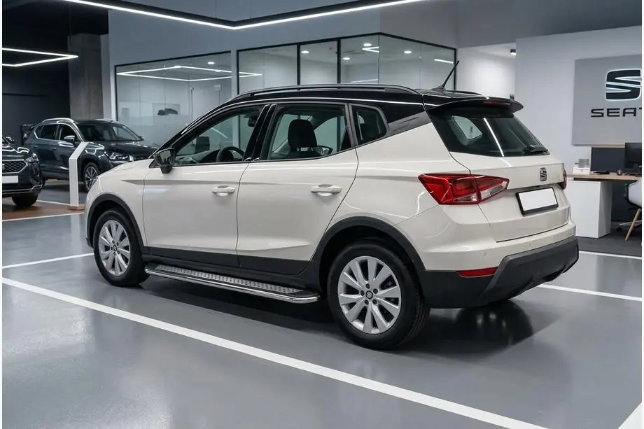 Seat Arona 2017– Maydos V2 sivuportaat (2 kpl, alumiini ↗ ruostumaton teräs) Image