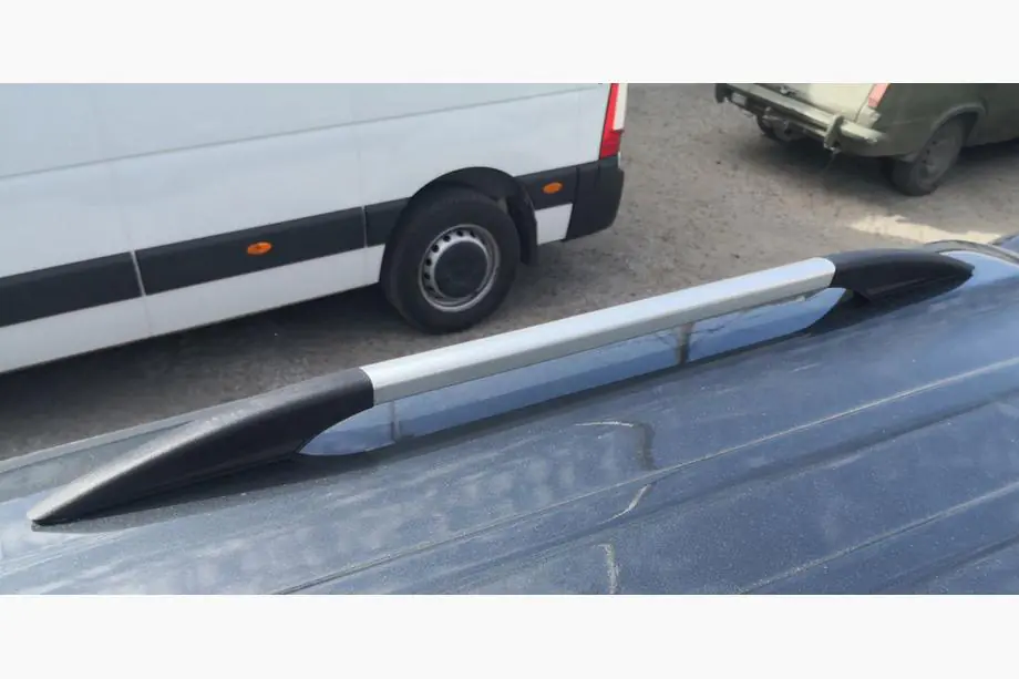 Yleismalliset kattokaiteet 85 cm (2 kpl, alumiini) Kuva 4