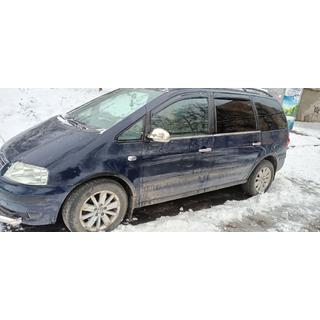 Ikkunalistat (4 kpl, ruostumaton teräs) Seat Alhambra 1996–2010 kuva 2