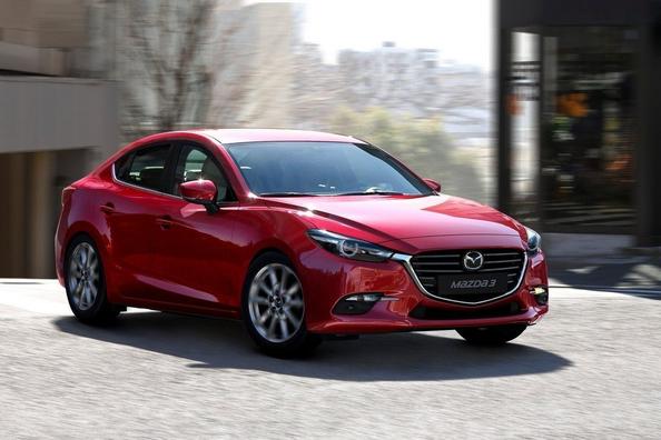 Mazda 3 -sedanin facelift-versio