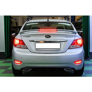 Niken V2 -spoileri (maalattava) Hyundai Accent 2011–2017 kuva 1