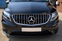 Mercedes Vito/V-class W447 2014– GT Panamericana krominen jäähdyttimen säleikkö (2014-2023 Vito W447) kuva 1