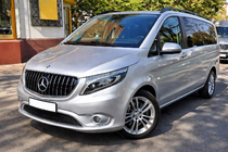 Mercedes Vito/V-class W447 2014– GT Panamericana krominen jäähdyttimen säleikkö (2014-2023 Vito W447) kuva 5