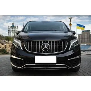 Etusäleikkö GT Panamericana Chrome (2014-2019 V-classille) Mercedes Vito/V-class W447 2014– kuva 1