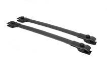Toyota Sienna 2010–2020 Kattotelineen poikkitangot mustat kattokaiteisiin OEM (alumiini) kuva 2