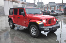 Jeep Wrangler 2007–2017 Sivuporrassarja Silver (2 kpl) kuva 5