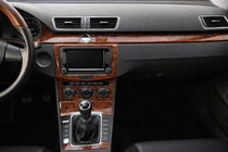 Volkswagen Passat B7 2012–2015 Kojelaudan suojat Alumiini kuva 1