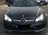 Mercedes E-sarjan Coupé C207 2010–2017 Etusäleikkö (2014-2016, Diamond Silver) kuva 3