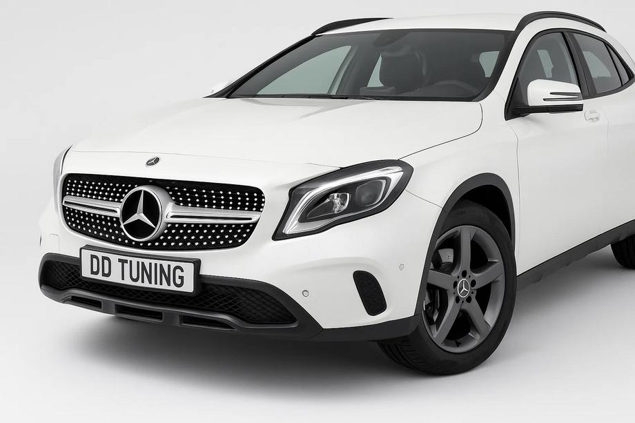 Mercedes GLA X156 2014–2019 Etusäleikkö Diamond Silver (2017-2019) Image