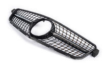 Mercedes C-sarja W204 2007–2015 Etusäleikkö Diamond Black kuva 3