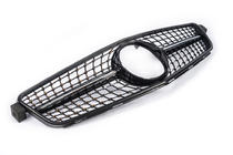 Mercedes C-sarja W204 2007–2015 Etusäleikkö Diamond Black kuva 4