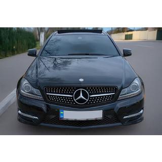 Etusäleikkö Diamond Black Mercedes C-sarja W204 2007–2015 kuva 1